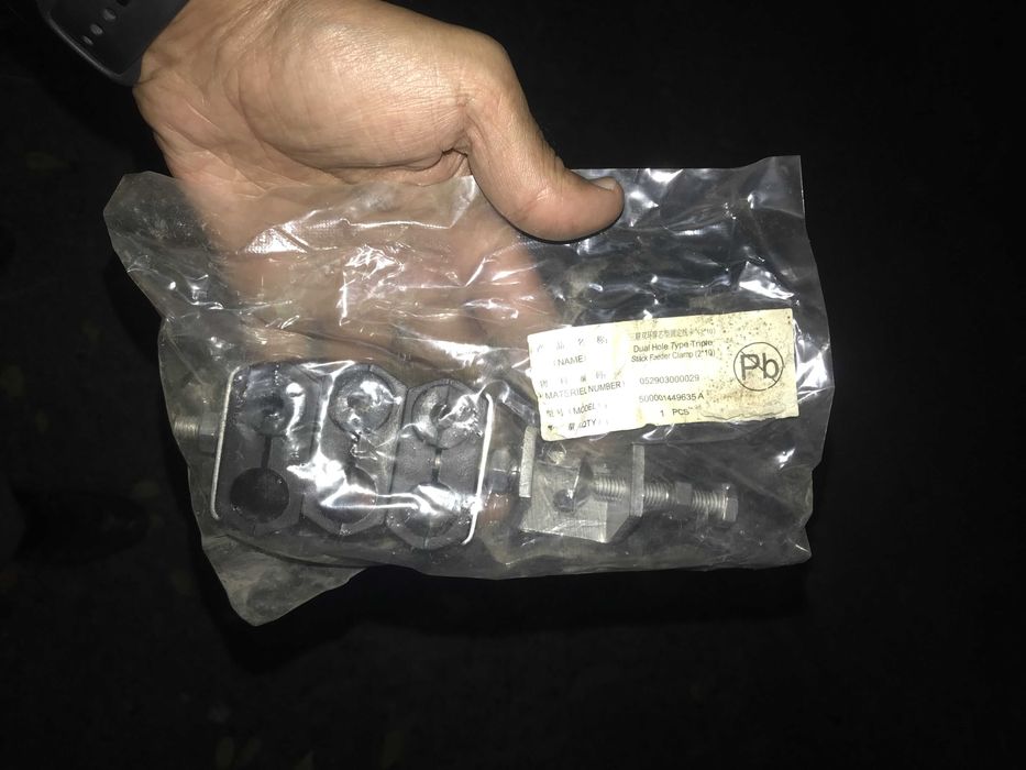 Зажимы для кабелей со струбциной