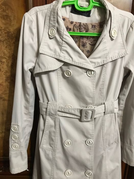 Тренч классический бежевый