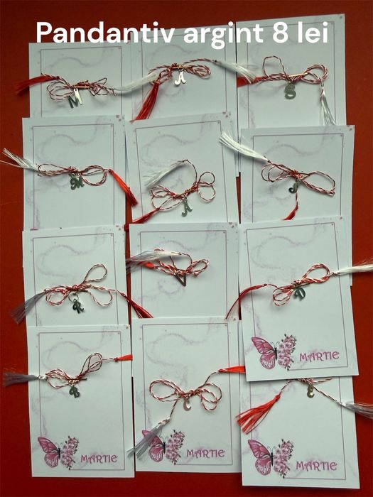 Martisoare Bratari cu snur ajustabil