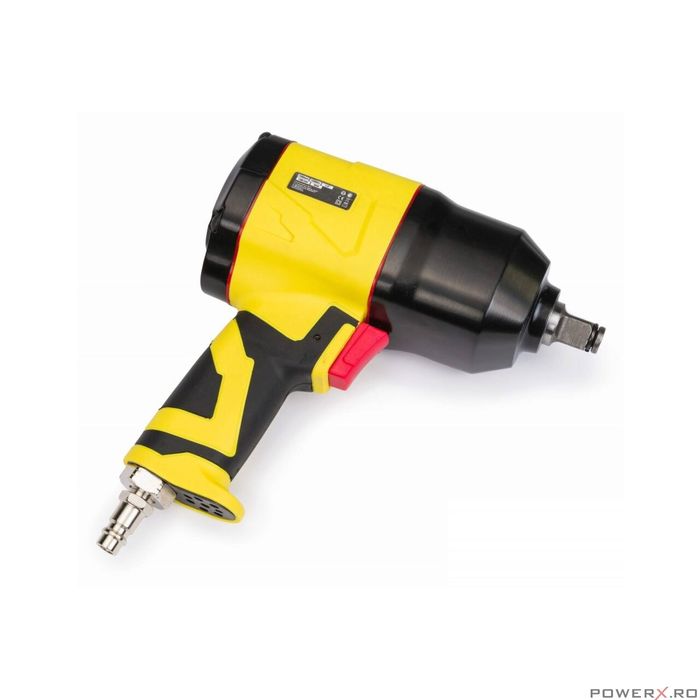 Pistol pneumatic de impact cu accesorii, 775 - 1550 Nm, patrat 1/2,