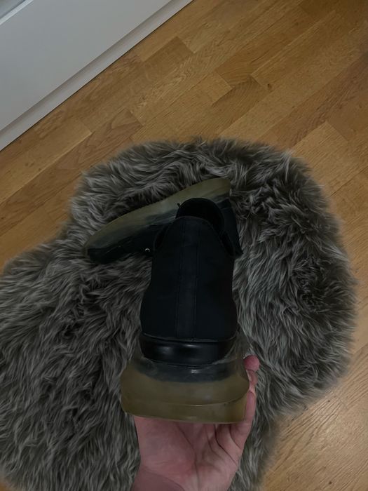 Rick Owens Abstract Low Clear Sole
