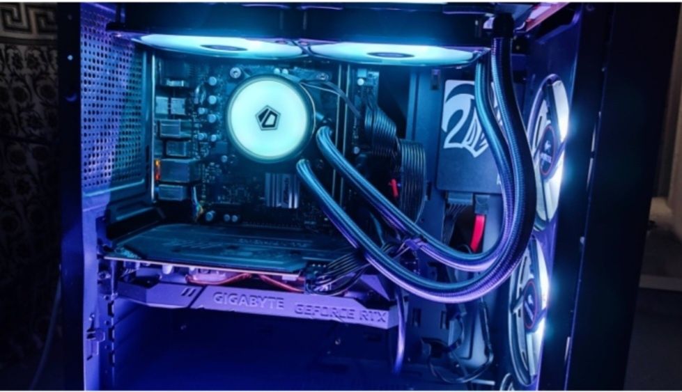 Водяное охлаждение СЖО аhуя себе