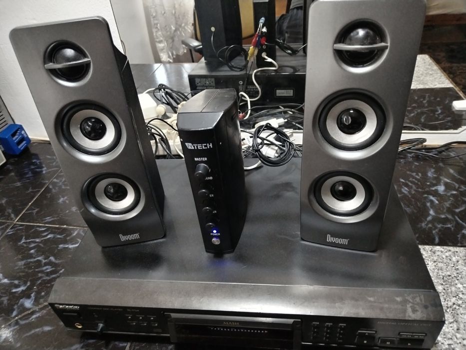 Amplificator Ntech cu 2 boxe Divoom