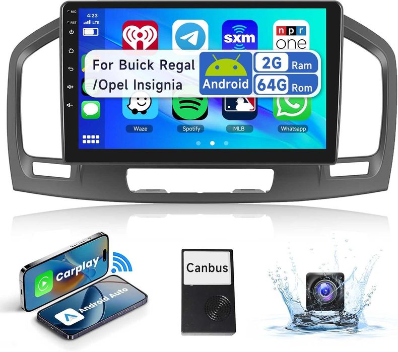 Мултимедия за Opel Insignia Навигация Android плеър двоен дин 2 DIN