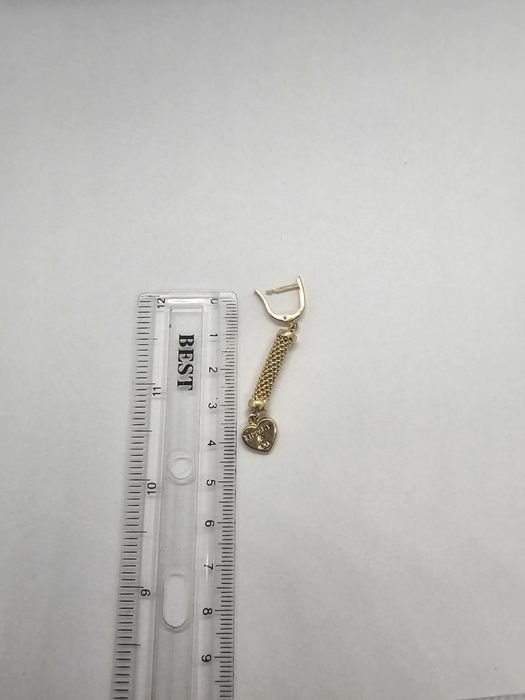 Vand cercei din aur 14 k 6.11 g cod 385