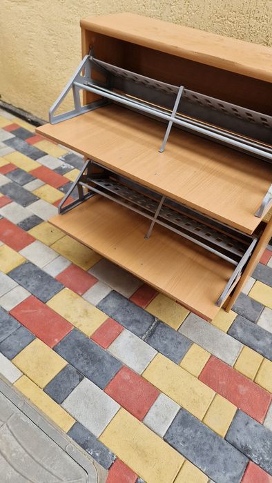 Обувница узкая компактная