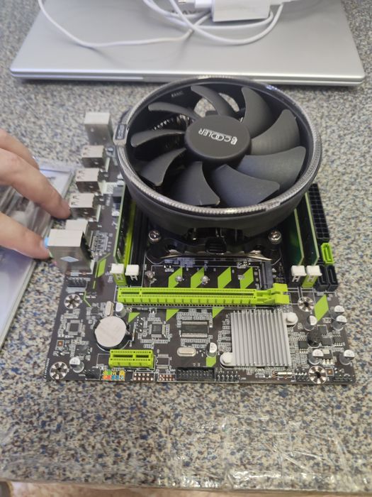 Комплект материнская плата,проц,озу