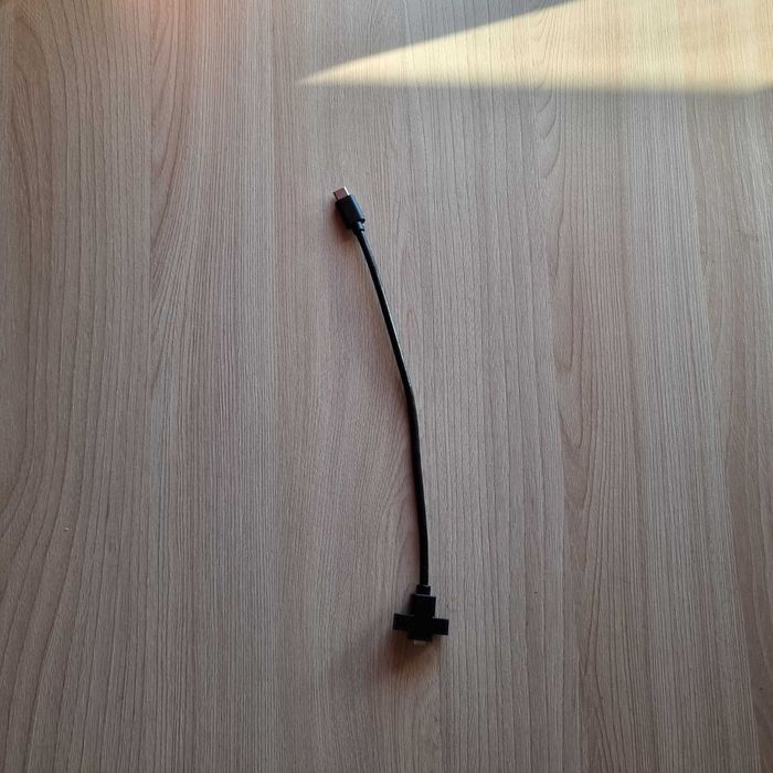 Cablu prelungitor mufa si port USB 3.2 Gen2 type C montare panou T - M