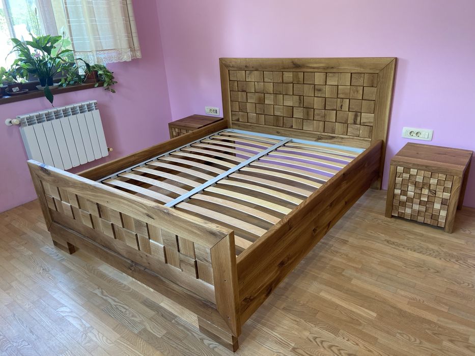 Спалня и гардероб от масив