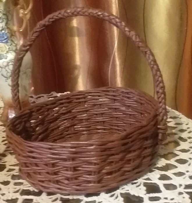 Корзины из бумажной лозы