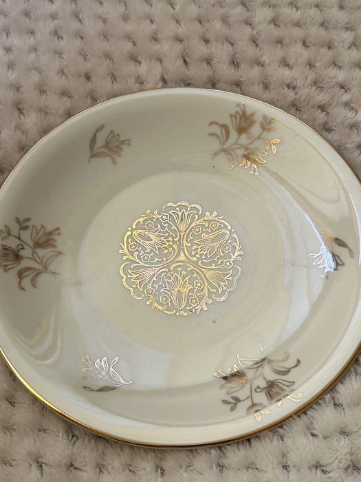 Троен баварски порцеланов сет, чаша за чай/кафе