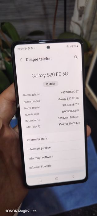 Samsung S20 FE 5G 128GB 6GB Display Original