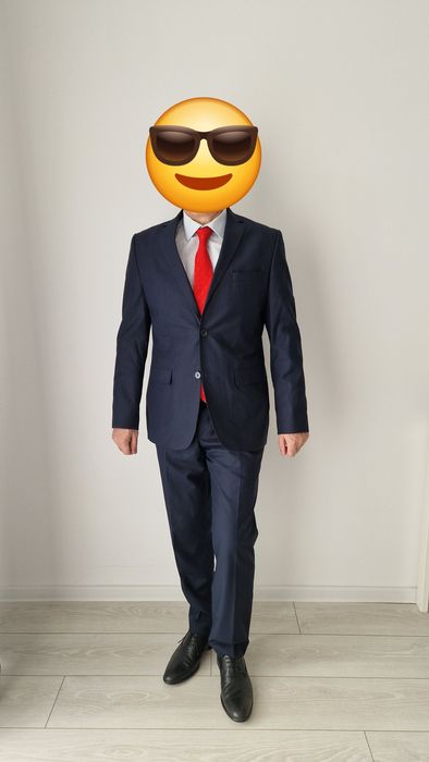 Costum bărbați Suvari stare excelentă, pantofi