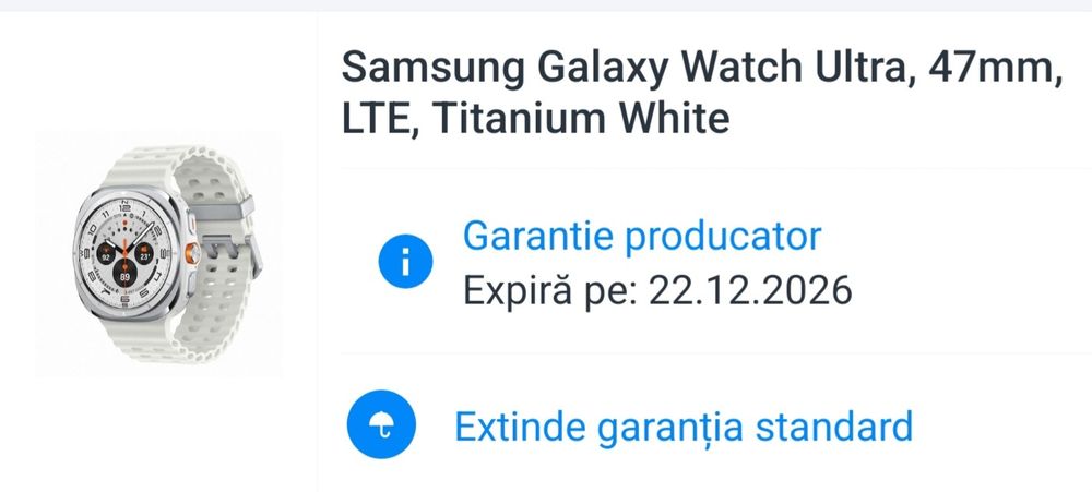 vand samsung watch ultra