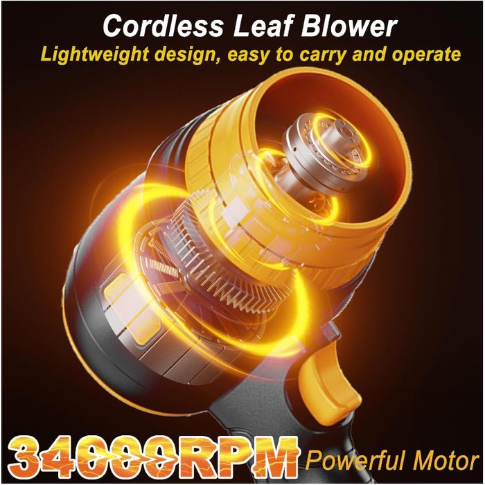 Турбо Авто Сешоар с Батерия 48V Lithium