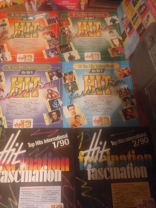 Vinyl-uri top 13 Music Club Hit Fascination 1990-1991 toata colectia
