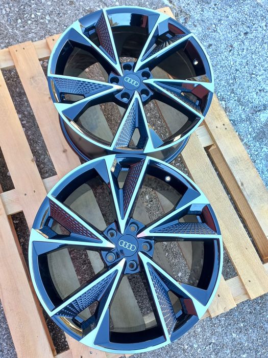 20"Audi RS 9ж ет35 Black Polish A5 A6 A7 A8 Q3 Q5 Q7  Чисто Нови