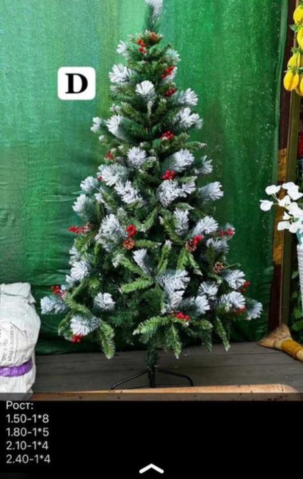 Продам новогодние елки и игрушки.