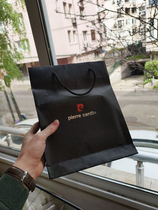 Чисто нов комплект портфейл с химикалка Pierre Cardin