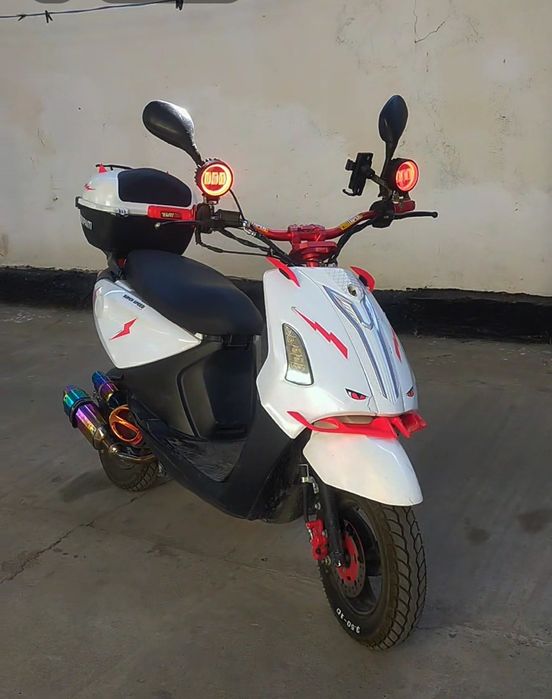 мопед yamaha стант