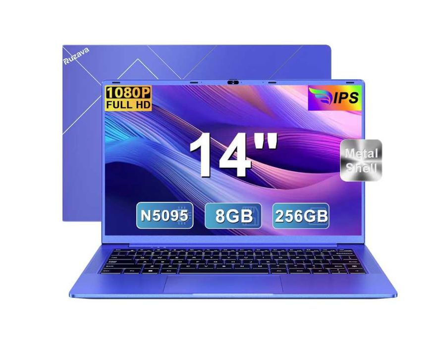 Laptop Computer 14 Inch Celeron N5095 Pana la 2,9 GHz. Nou in cutie!!