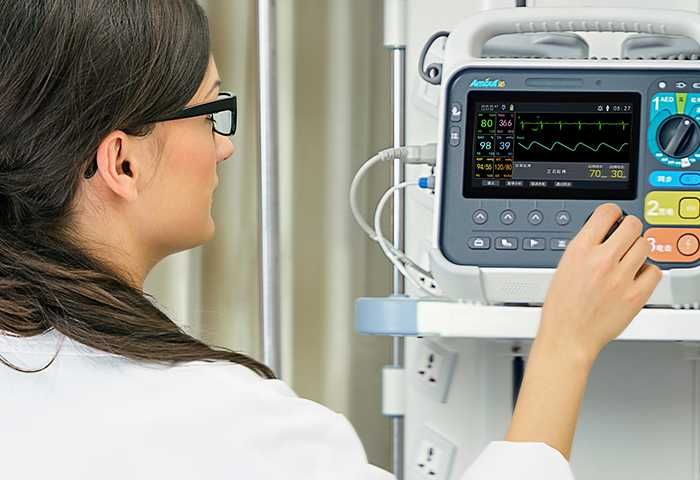 Defibrillyator monitor i2/i6 | Дефибриллятор AED профессиональный