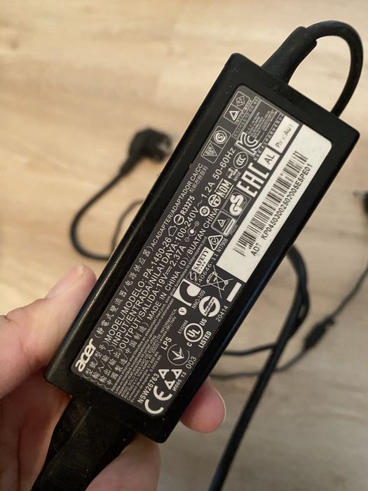 Шнур зарядки acer