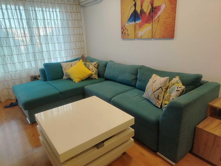 Разтегателен холов ъгъл Тоскана-тюркоаз