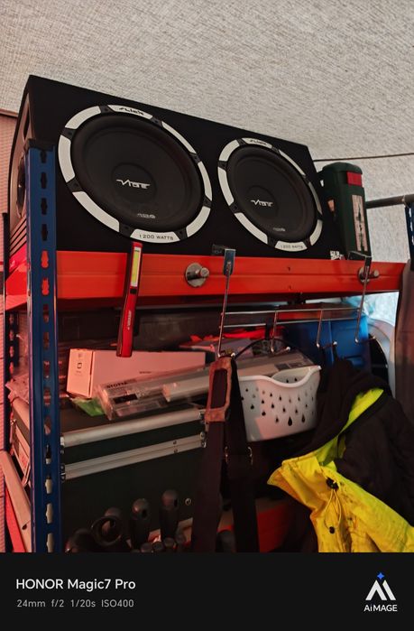 Sistem audio auto cu subwoofer, statie si boxe  Active  Vibe Slick