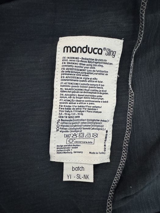 Wrap elastic manduca