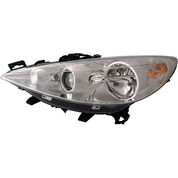 Far Peugeot 308 (4_) 09.2007-04.2011 / RCZ 04.2010-02.2013 Depo partea stanga/dreapta fara bec ceata H1+H7, cu lumini de z