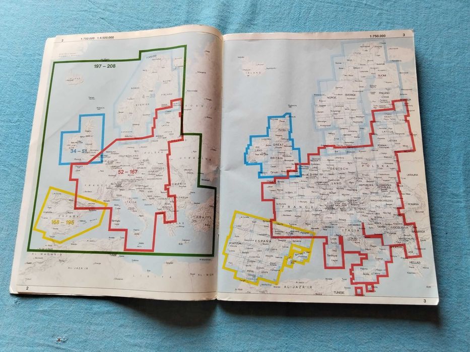 много ценна и пълна и подробна авто карта на цяла Европа, за пътуване