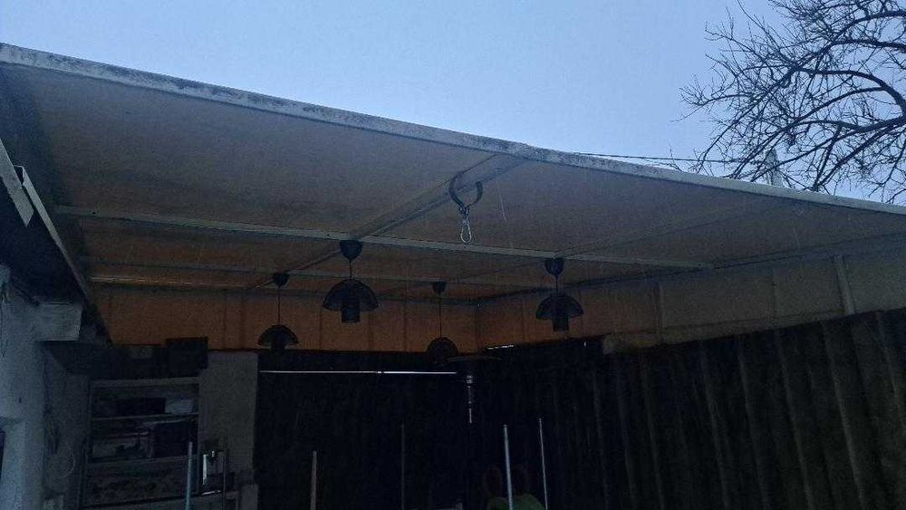 Terasa copertina poliplan 37 metri patrati din rectangulara de 6/4 cm