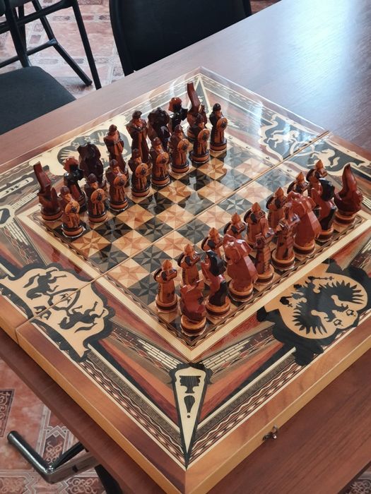 Шахматы ручной работы