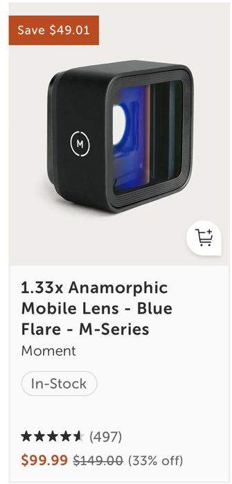 Moment lens моб. набор (made USA.)