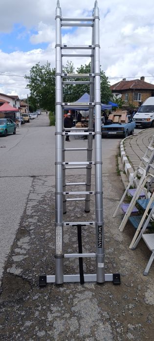Аломиниева телескопична Стълба Worhon