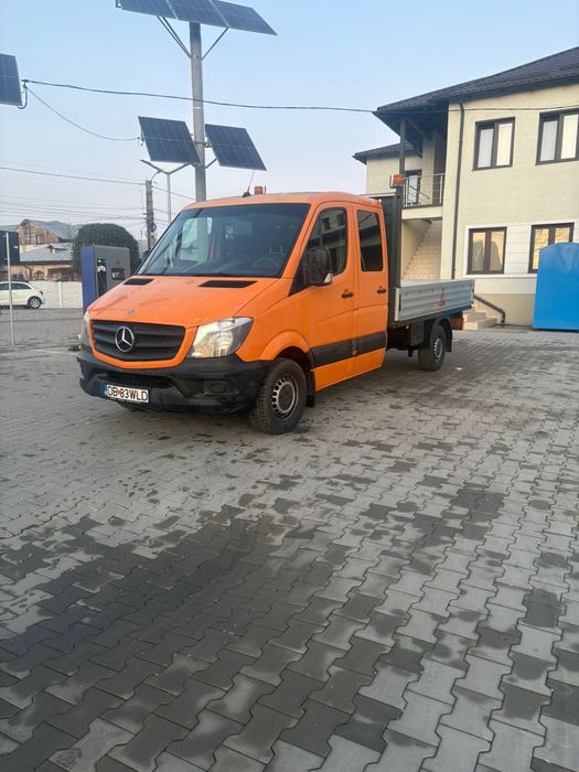 Mercedes-benz sprinter 313 doka pritsche maxi 2015