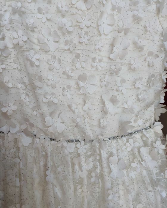 Луксозна детска рокля "Petite fleur"11-12г