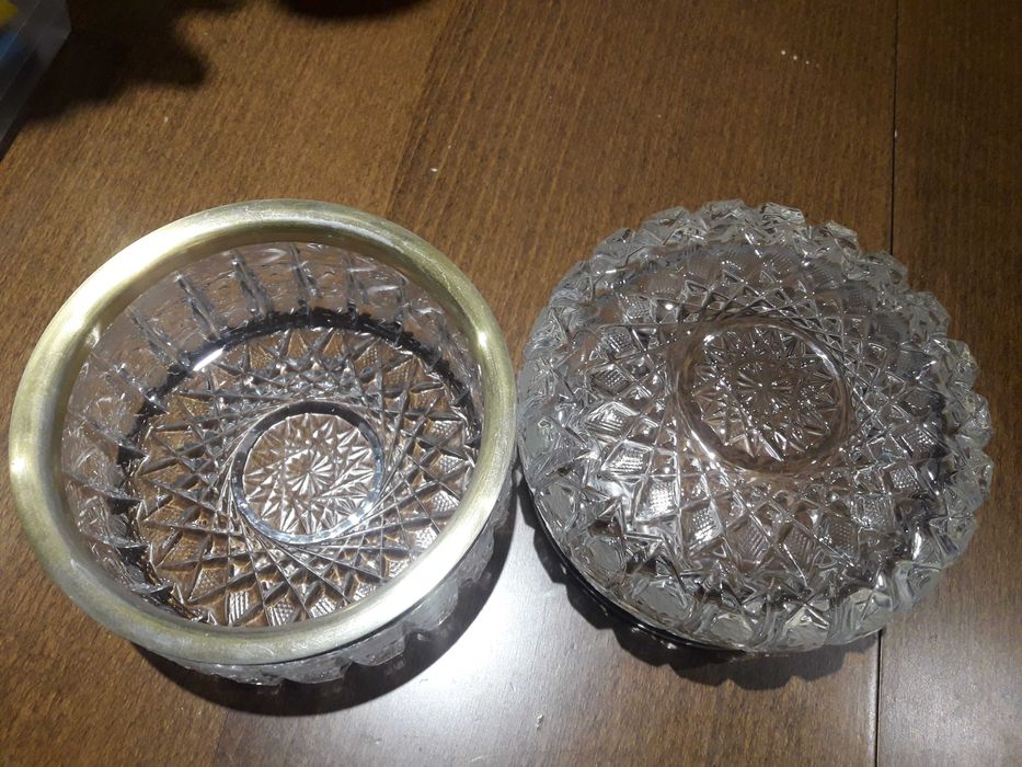 Конфетница СССР хрусталь Безупречные