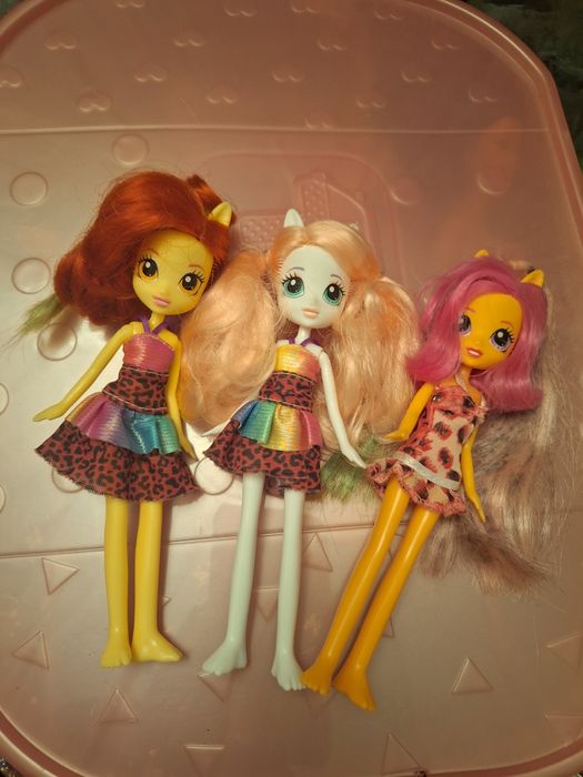 Lot 5 papusi Disney, My Little Pony, Barbie