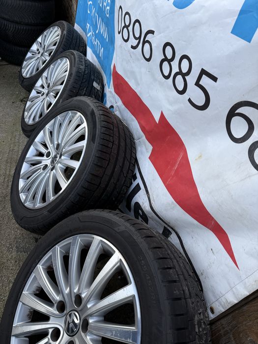 18 5х120 джанти с гуми транспортер