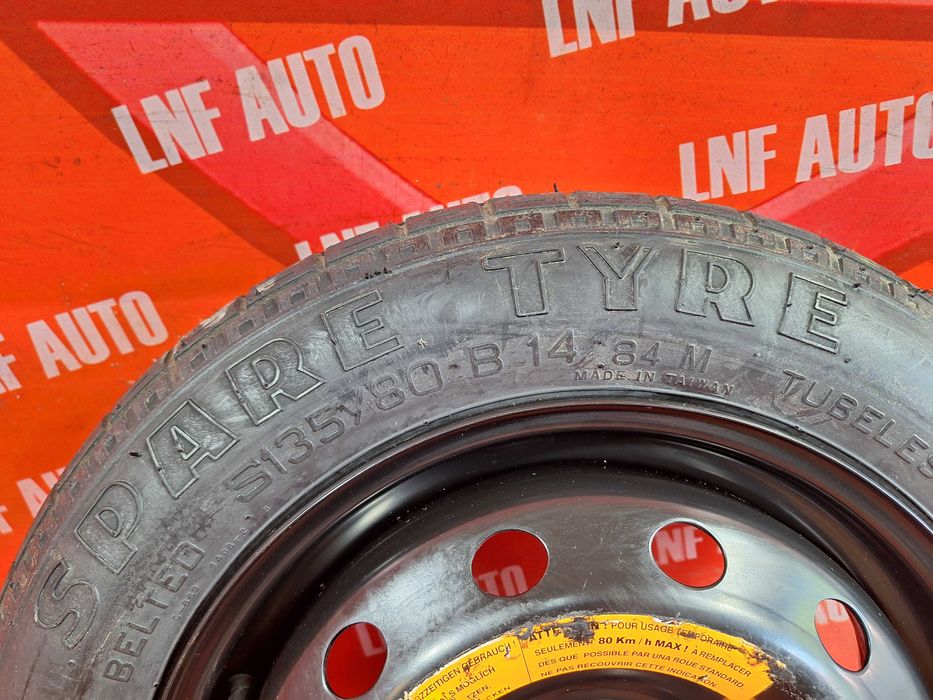 Roata Rezerva SLIM 4x98 14'' OEM FIAT 5 / DOBLO - CA NOUA