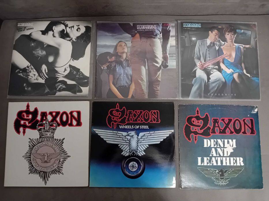 Viniluri Saxon (stare: minim VG+)