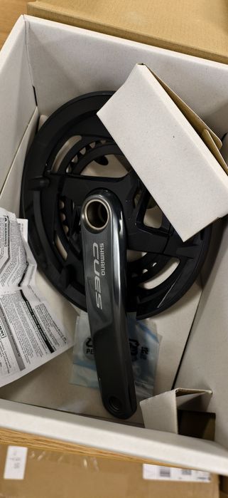 Курбел Shimano CUES FC-U8000 11-speed  46/32 with Chain Guard 170мм