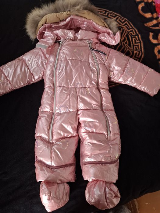 Зимнии комбенизон на девочку