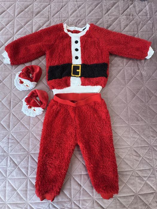 Бебешки коледен костюм размер 80