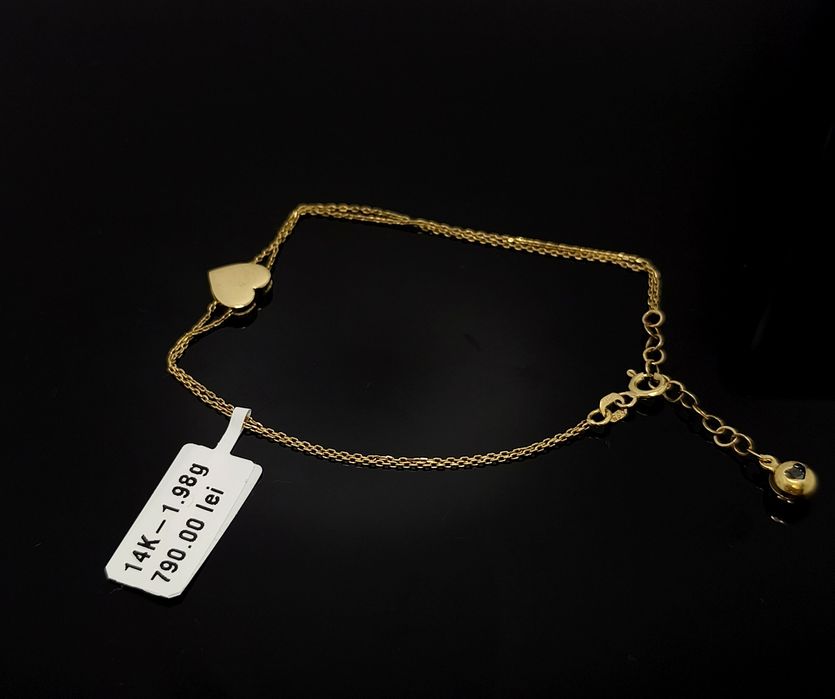 Bijuteria Royal bratara din aur 14k 1.98 gr