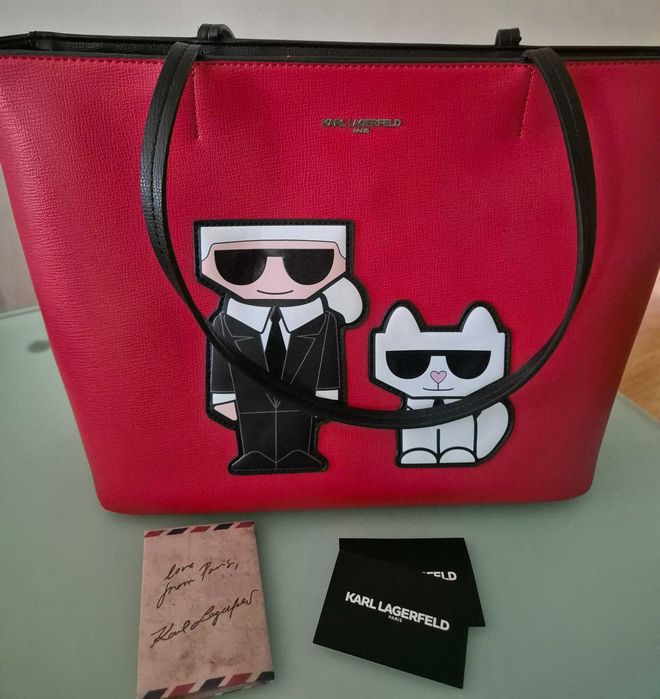 % Karl Lagerfeld- Original- дамска чанта