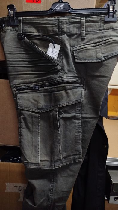Оригинален карго G-Star Raw Rovic Zip W33 панталон нов мъжки