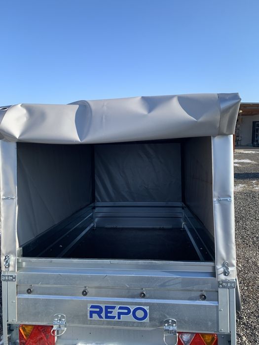 Remorca 750 kg Valahia Zefir Eco 210x115x115 cm cu Sasiu Ranforsat